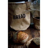 Natural Elements hessian bread bag with cotton lining, imported from the UK