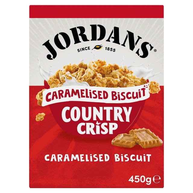 Jordans Country Crisp cereal 450g, imported from the UK