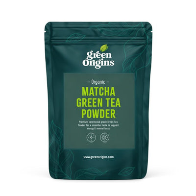 Thé vert Matcha cérémoniel biologique japonais en poudre de Green Origins 30 g