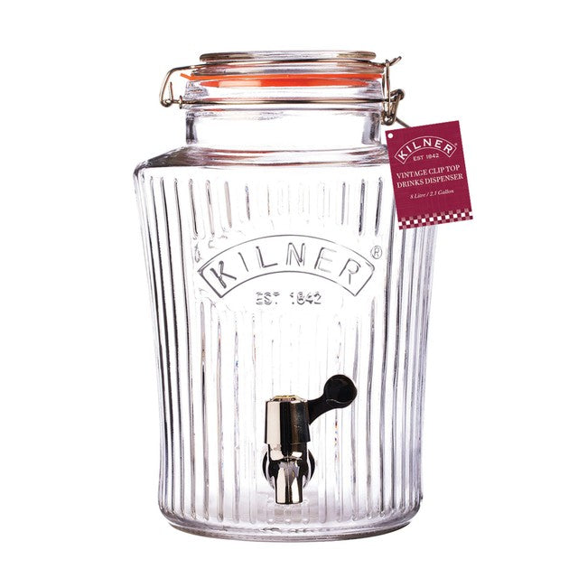 Kilner Vintage Drinks Dispenser 5 Litre, UK version