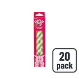 M&S Percy Pig paper straws 20 pack, imported from the UK