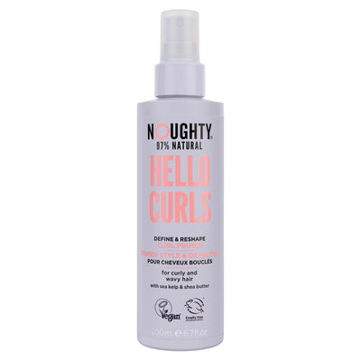 M&S Noughty Hello Curls Define and Reshape Curl Primer for Curly Hair 200ml- Buy online at McGrocer