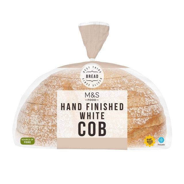 M&S Handveredeltes weißes Maisgrießbrot, 450 g, importiert aus Großbritannien