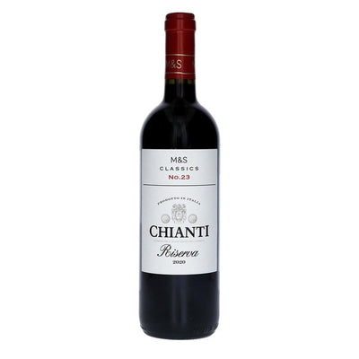 M&S Oak-Aged Chianti Riserva Red Wine 750ml Bottle- Buy online at McGrocer