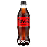 Coca-Cola Zero Sugar soft drink can (British brand)