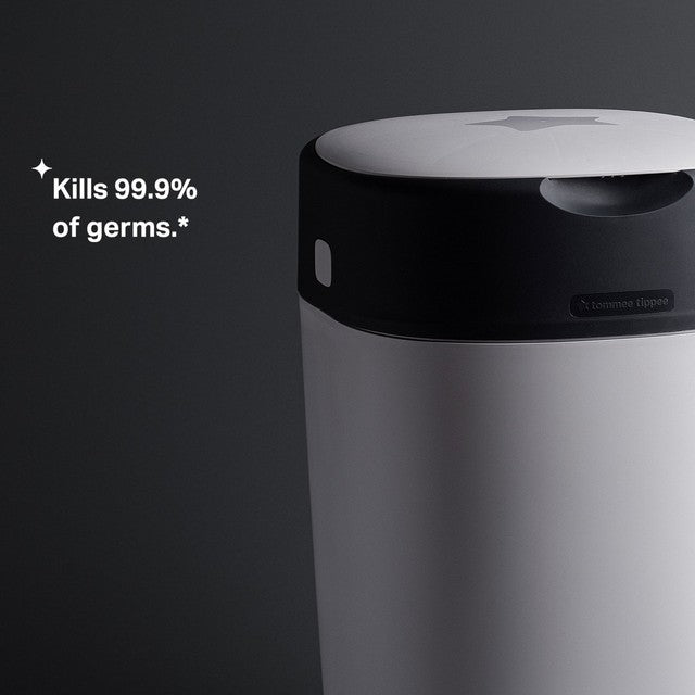 Tommee Tippee Twist & Click nappy bin (British brand)