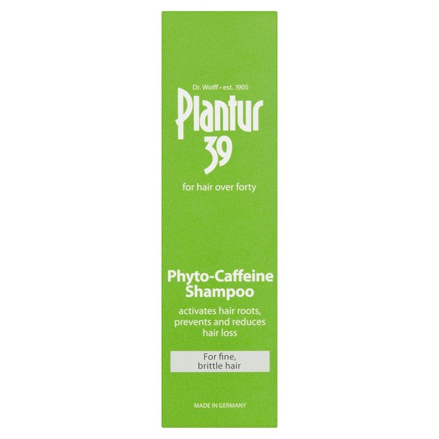Plantur39 shampoo for fine brittle hair 250ml, imported from the UK