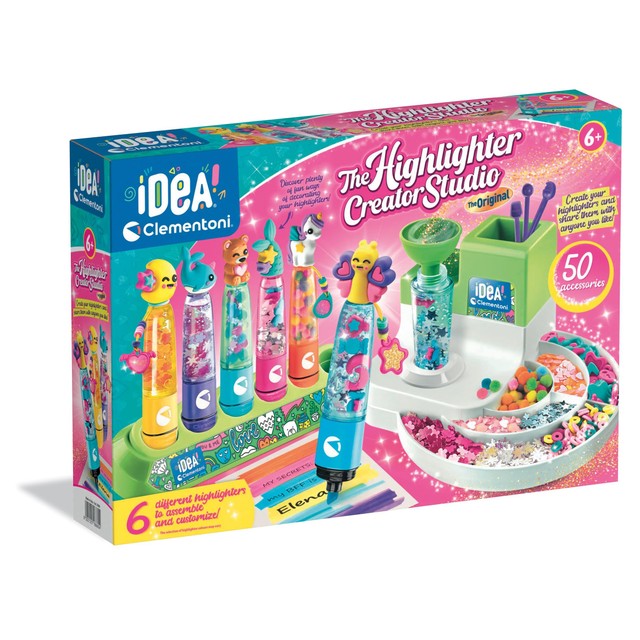 Clementoni highlighter creator studio kit - British product