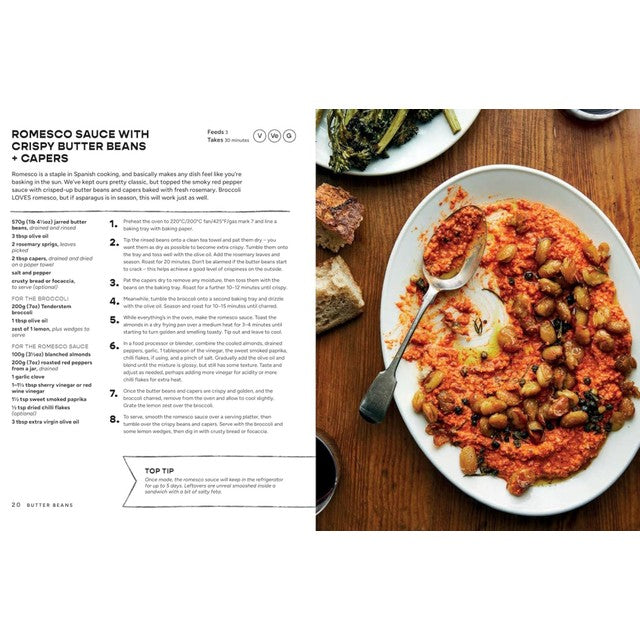 Octopus Publishing Full of Beans Recipe Book - British product