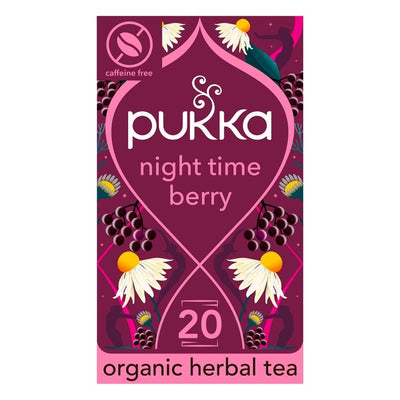 M&S Pukka Herbes Bio Nuit aux Baies Thé Herbal 20 Sachets - Achetez en ligne sur McGrocer