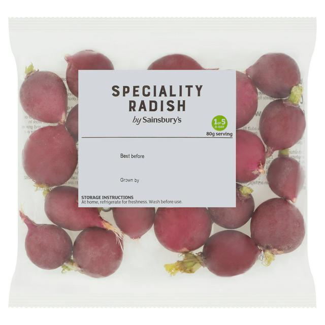 Sainsburys Speciality Radish 200g