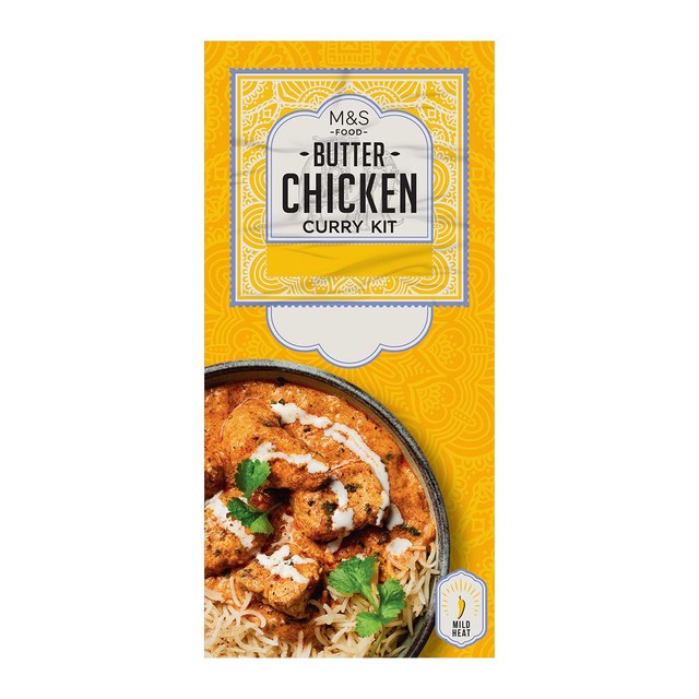 M&S Butter Chicken Curry Kit 225g, imported from the UK