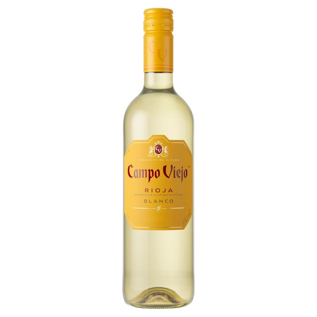 Campo Viejo white wine Rioja Blanco 75cl - British product