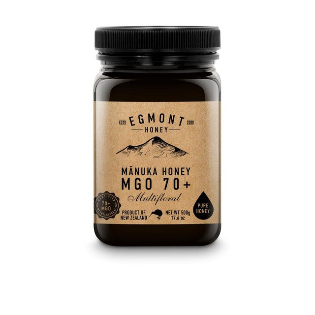 Egmont 70 MGO Manuka Honey 500g - British product