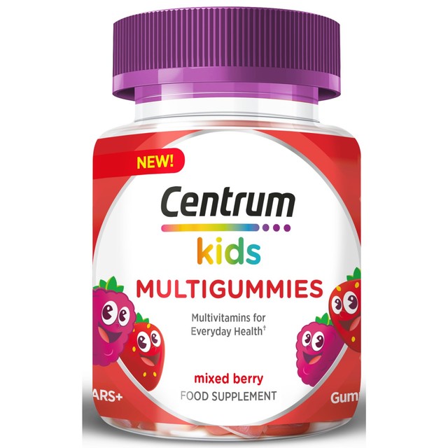 Centrum kids gummy multivitamins mixed berry 30s - British product