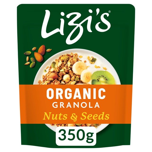 Lizi's organic granola cereal 350g, UK version