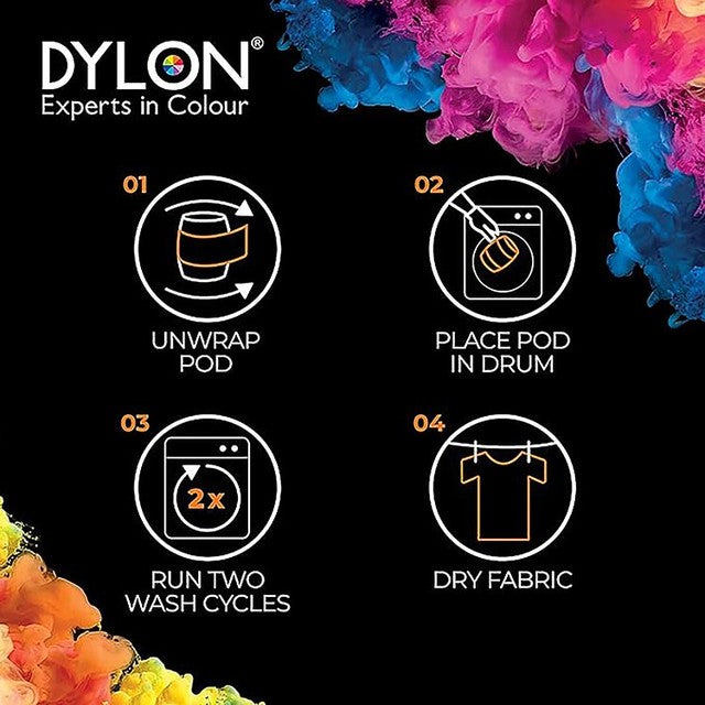 Dylon Machine Dye Pod Intense Black - British product