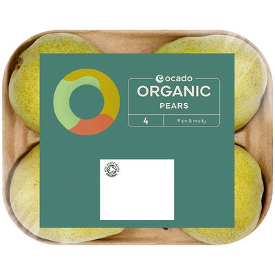 Ocado Bio Reife & Verzehrfertige Birnen Britisches Obst