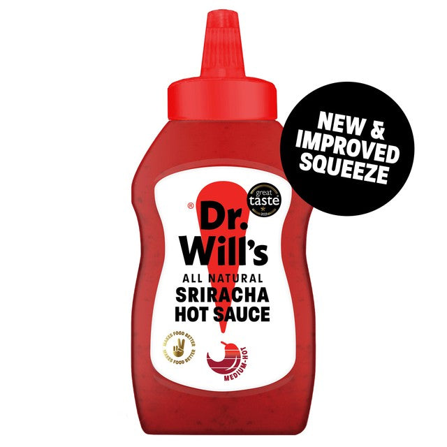 Dr. Will's Sriracha hot sauce 275g - British product