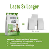 Nature's Calling 100% Biodegradable Cat Litter 4kg, imported from the UK