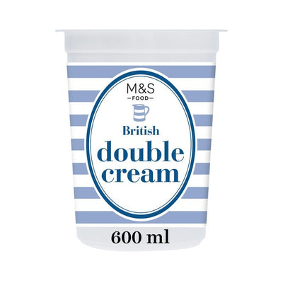 M&S Britisk Dobbel Krem Premium Matlagingskrem 600ml
