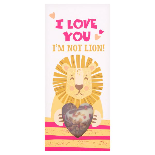 Sainsburys Valentines Caramel Chocolate 100g