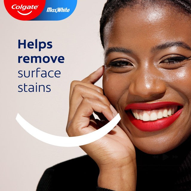 Colgate Max White Medium Manual Toothbrush 3 pack - British product