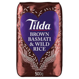 Tilda Brown Basmati and Wild Rice 500g (British brand)