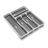 Addis drawer organiser White & Grey 33x40.5x4.5cm - British product