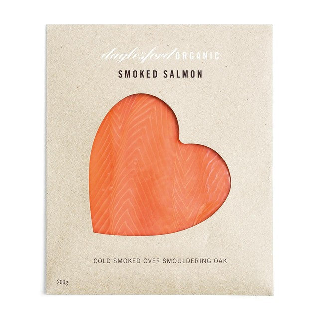Daylesford Organic Irish Smoked Salmon 200g - British product