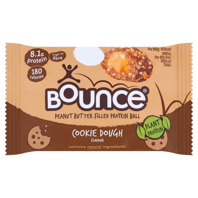 Bounce cookie dough protein ball 40g - British product