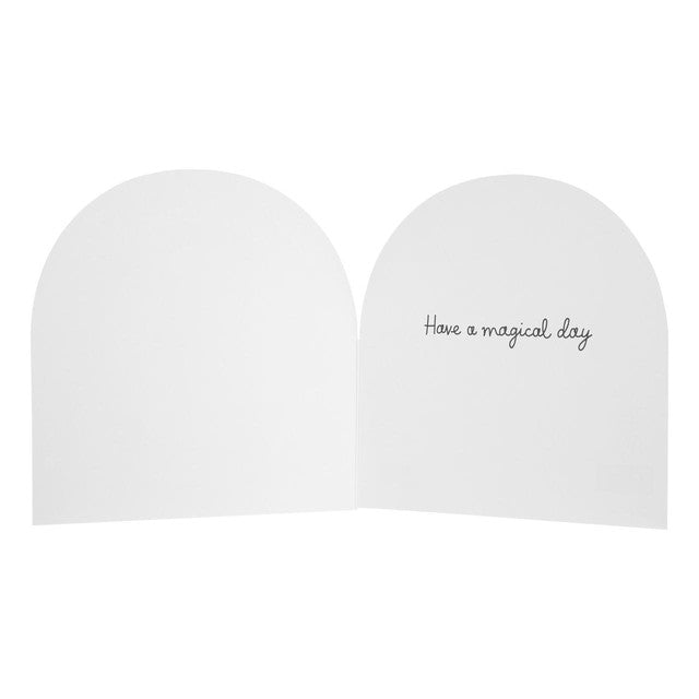 M&S Ditsy birthday card 15cm x 15cm, imported from the UK