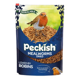 Peckish mealworms for wild birds 500g, imported from the UK