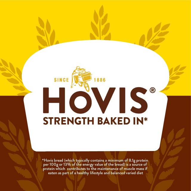 Hovis tasty wholemeal medium sliced bread 800g, UK version
