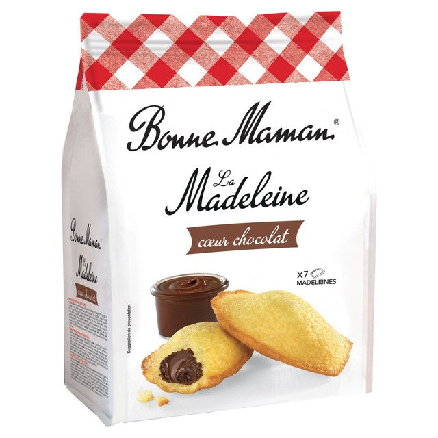 Bonne Maman chocolate filled madeleines 210g - British product