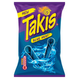 Takis Blue Heat chilli and lime flavour snack, UK version