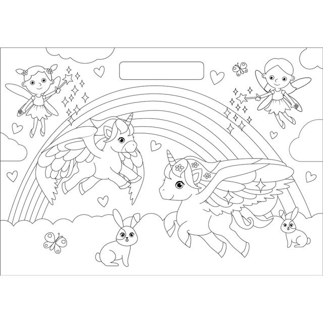 Igloo Books Unicorn Colouring Pad (British brand)