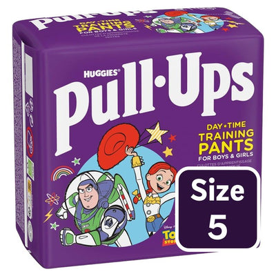 Huggies Pull-Ups Day Time Unisex Potty Training Nappy Pants Size 5 - 24 Pants