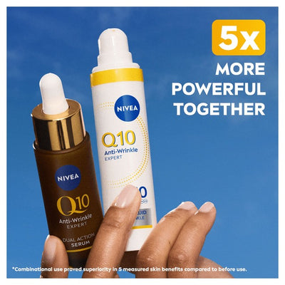 M&S Nivea Q10 Power Day Fluid SPF50 SPF Moisturiser 40ml- Buy online at McGrocer