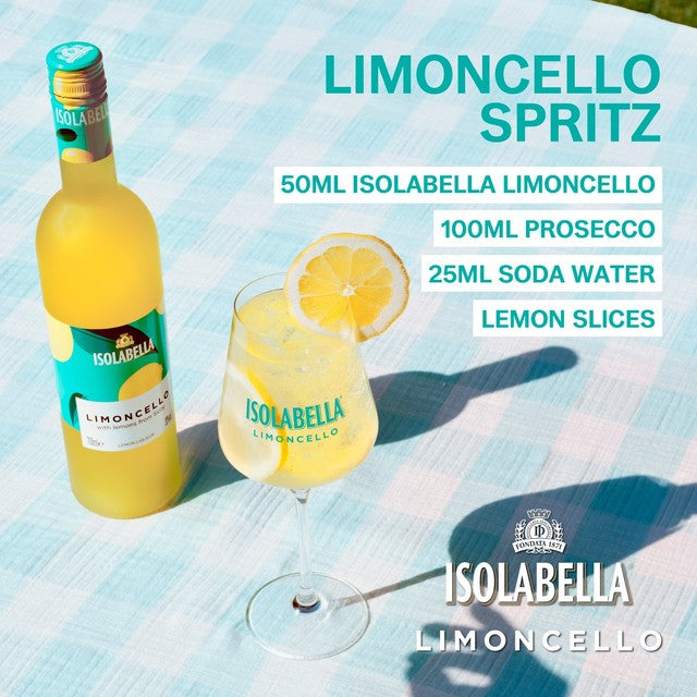 Isolabella Limoncello liqueur 70cl, UK version