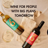 6Percent mid-strength red wine Merlot Cabernet Sauvignon, imported from the UK