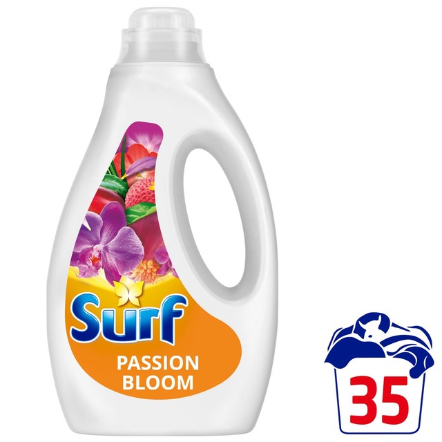 Surf Passion Bloom Liquid Laundry Detergent 945ml (British brand)