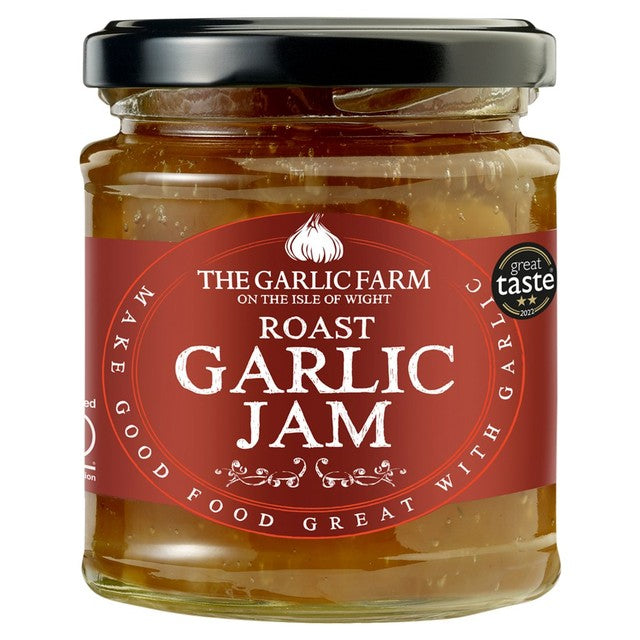The Garlic Farm Roast Garlic Jam 220g (British brand)