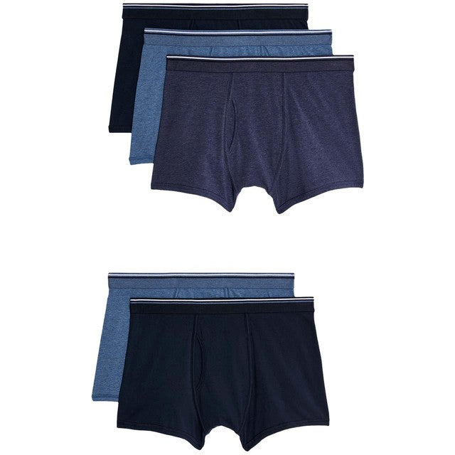 M&S cotton trunks blue large, imported from the UK