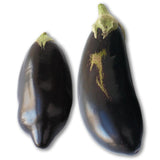 Wholegood organic wonky aubergine 350g (British brand)