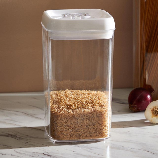 M&S rectangular flip-tight food storage container 2.4L, imported from the UK