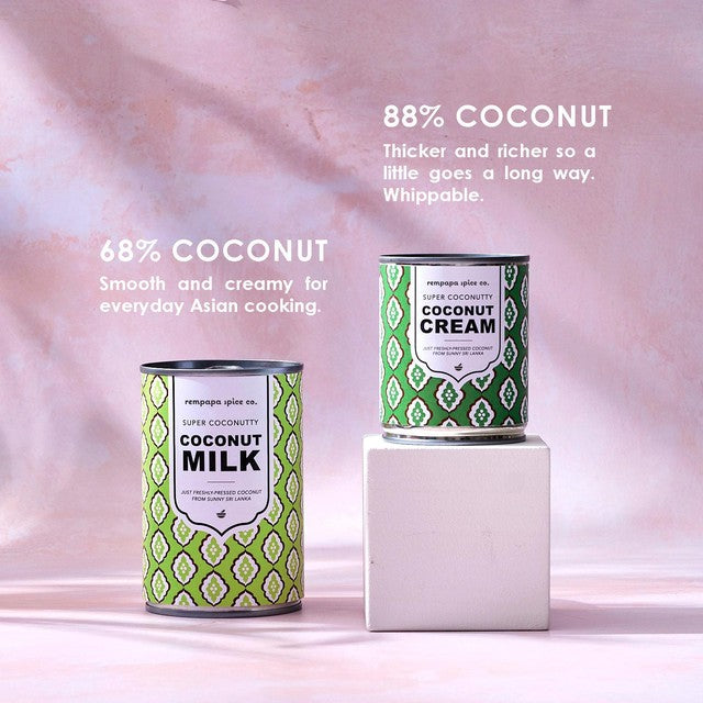 Rempapa Super Coconutty Coconut Milk can - British product