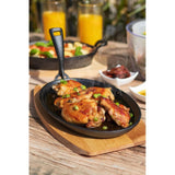 Judge Sizzle and Serve cast iron platter 26 x 17cm, imported from the UK