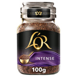 L'OR Intense Instant Coffee jar medium dark roast, UK version