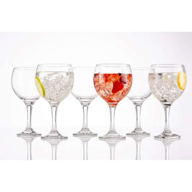 Ravenhead Entertain gin glasses 6-pack, imported from the UK